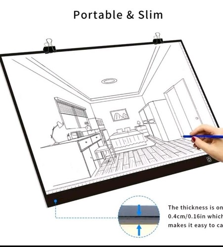 Tablette lumineuse graphique - tablette,