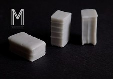 x3PCS 1/12 HO ANTIQUE BOOKS