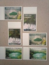 Union Comores 6 îlot de Nimachiwa Neuf MNH 2011 yv 2250 à 2255