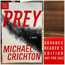 *ARC / Uncorrected Proof* Prey - Michael Crichton (HarperCollins, 2002)