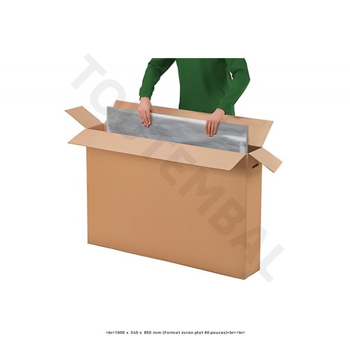 Carton très long - ,, haut