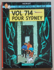 Tintin ; Vol 714 pour Sydney HERGE éd Casterman B 37 1968 2è tirage 12 langues