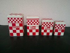 BOITES EN METAL DECOR DAMIER