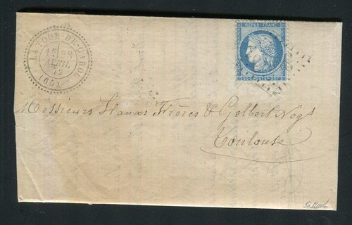Rare lettre tour de - lettre,