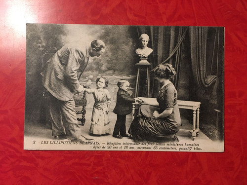 Carte postale lilliputien - postale,