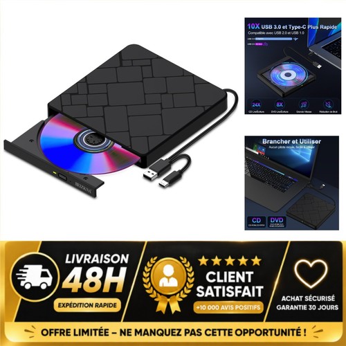 Lecteur dvd externe usb 0 - cd,