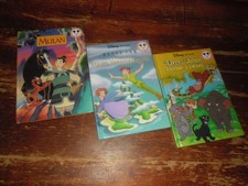 A VOIR ! LOT 3 ANCIENS LIVRES ENFANT " DISNEY " 2000/03