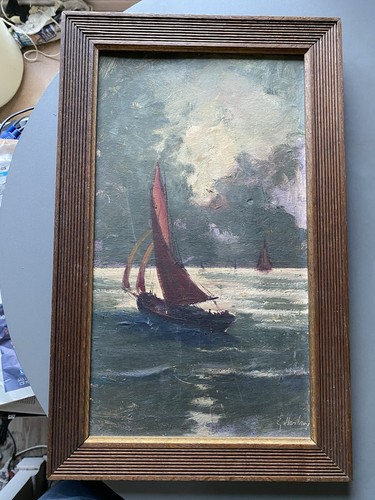Hartan ancienne huile sur - ancienne,