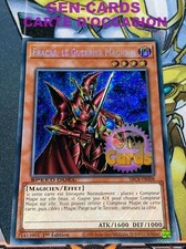 OCCASION Yu Gi Oh CLAM, THE MAGIC WARRIOR SBCB-FR008 SECRET RARE Card