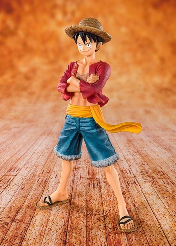 Figurine one piece straw hat - -,