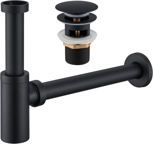 Siphon lavabo avec - siphon, de