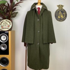 J.C. Cordings of Piccadilly (M) Austrian LODEN Cape Poncho Overcoat Jacket Wool