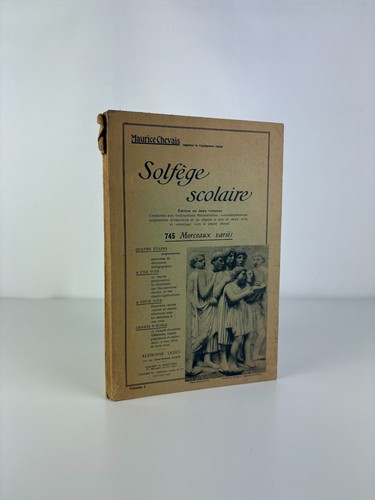 Ancien livre solfège - livre,,