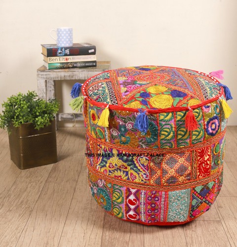 Housse pouf ottoman en - housse,