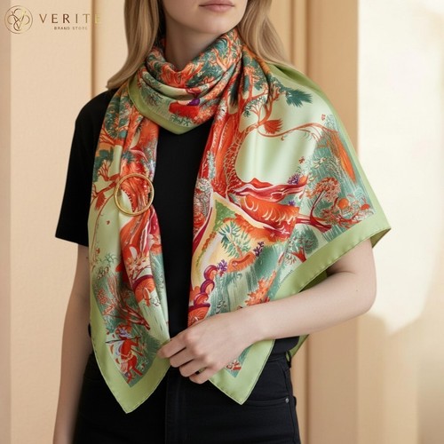 Rare vintage foulard - rare, soie
