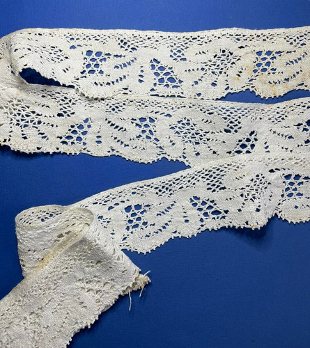 Dentelle ancienne bordure - -,