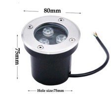 3w LED Spot Encastrable