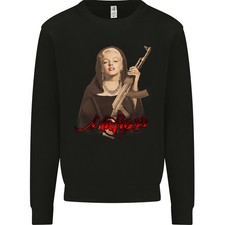 Marilyn Mafioso AK-47 Gangster Mafia Sweatshirt Pour Hommes