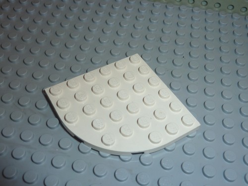 Lego paradisia white round - white,
