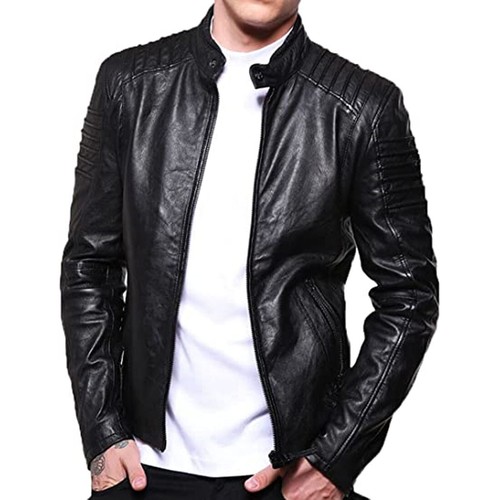 Nouveau veste cuir pour - nouveau,