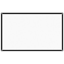 Portable Projection Screen Outdoor Projector Stand Retractable Movie