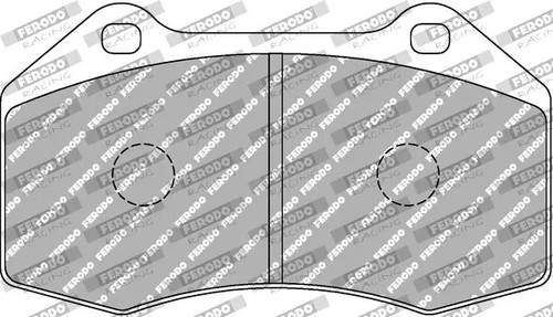 Plaquettes frein fcp1667w - de,