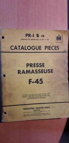 Cormick presse - ih, mc