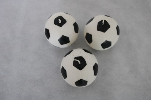 Bougies ballons foot - ballons, de