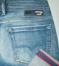 *HOT AUTHENTIC ITALY Men's DIESEL @ ZATHAN 70Z BOOTCUT Jeans 31 x31 (*Fit 32x31)