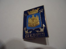 MARINE NATIONALE: insigne contre-torpilleur "VERDUN" (ABPD) WWII