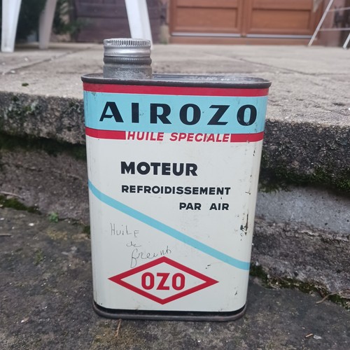 Rare ancien bidon - d'huile, ozo