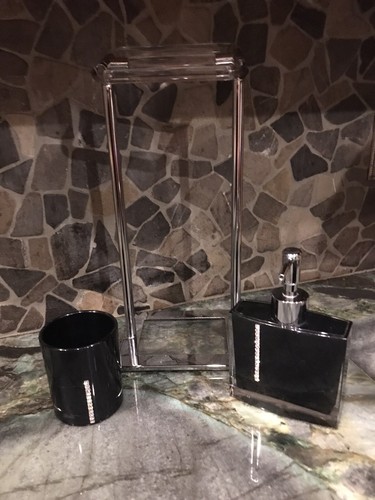 Rhinestone black acrylic - acrylic, 3