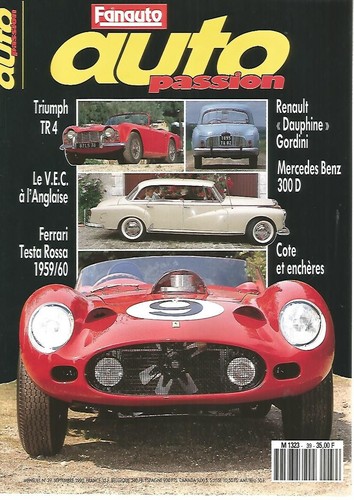 Auto passion triumph - n°39,