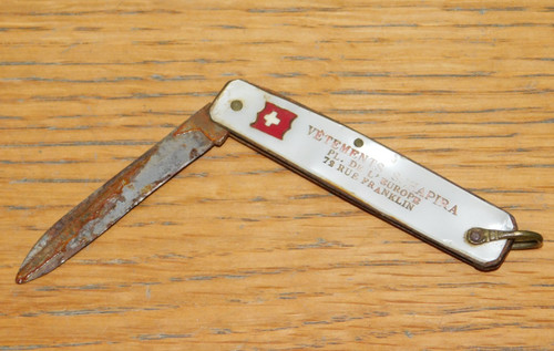 Ancien couteau suisse - suisse, mulhouse
