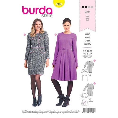 6385 patron burda creations - patron,