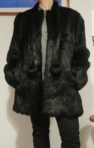 Manteau fourrure veritable