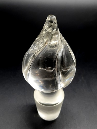 Ancien bouchon carafe - , cristal