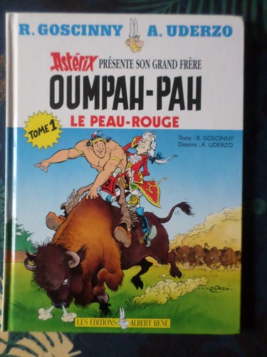 Oumpah pah peau rouge - bd, peau-rouge
