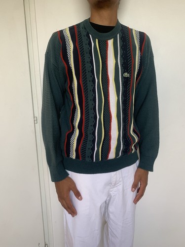 Ancien pull lacoste rayure - ancien,