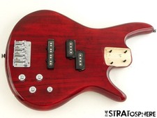Ibanez GSR200 4 String Bass LOADED BODY Parts Transparent Red