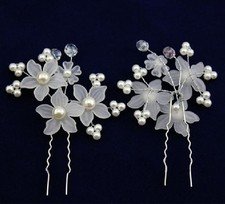 2 Épingles à Cheveux Fleurs