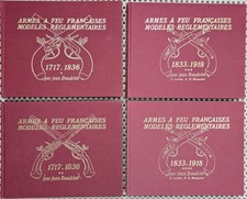 BOUDRIOT, French firearms. 1717-1918., 1979-1981, 1-4