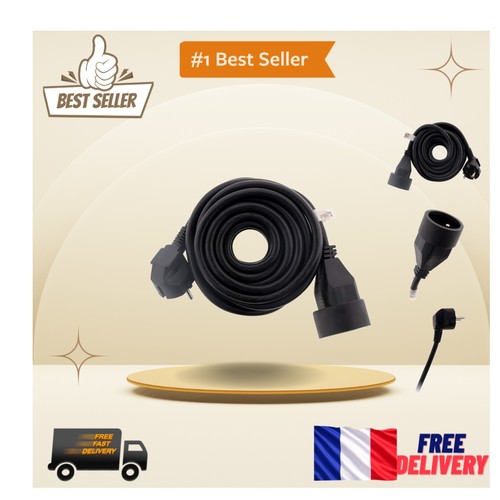 Prolongateur 16a ho5vv noir - ho5vv-f,