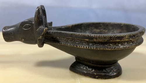 Objet bronze hindou - en,