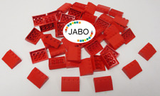 (C5) LEGO 50 x 3297 tuiles 33° 4x3 pente rouge maison toit ville