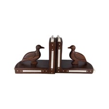 Presse serre-livres en bois et