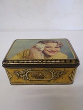 Women's Antique Metal Sugar Box with Kitten