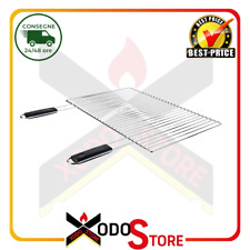 Grille Mosaïque Acier Inoxydable pour Barbecue Sunday BBQ 60 x 40cm - Ccl