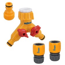 Hozelock Double Robinet
