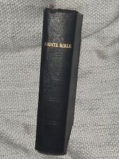 La Sainte 9th Edition 1930's French Bible By Louis Segond